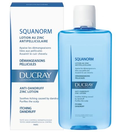 ducray squanorm lotion au zinc antipelliculaire