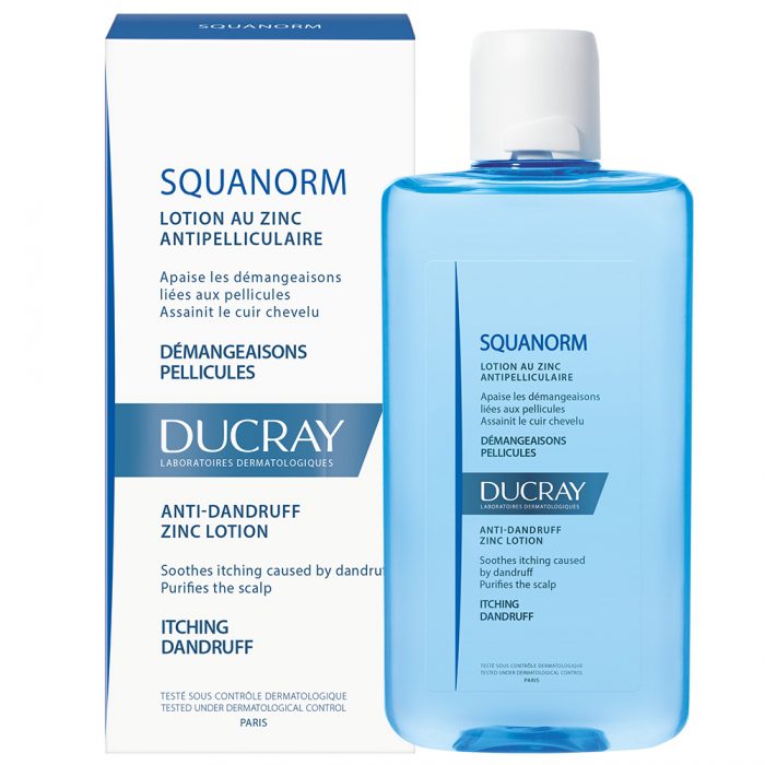 ducray squanorm lotion au zinc antipelliculaire