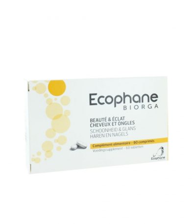 ecophane biorga cheveux et ongles 60 comprimes