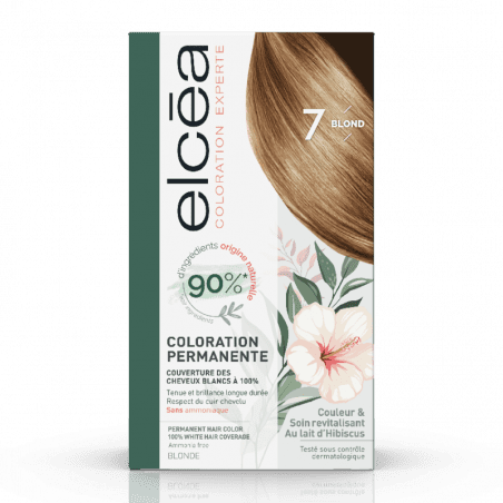 elcea coloration permanente blond 7