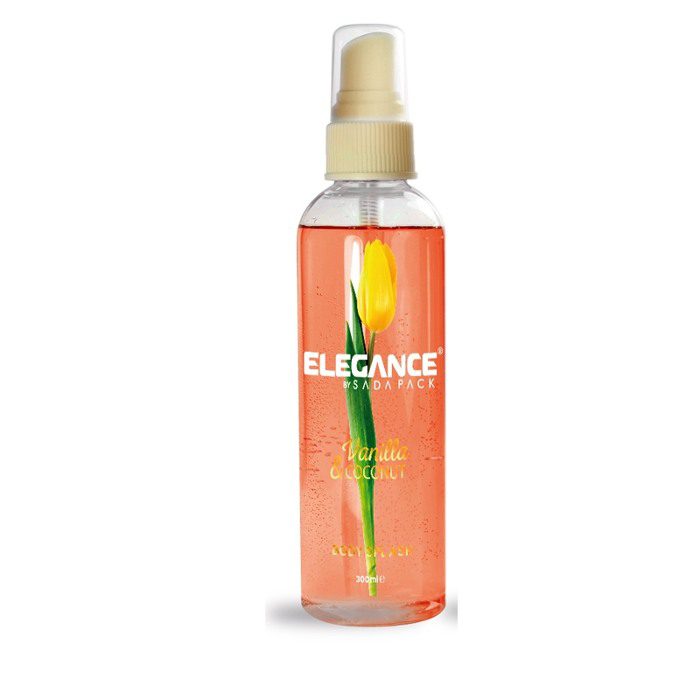 elegance splash corps vanille et coco 300ml