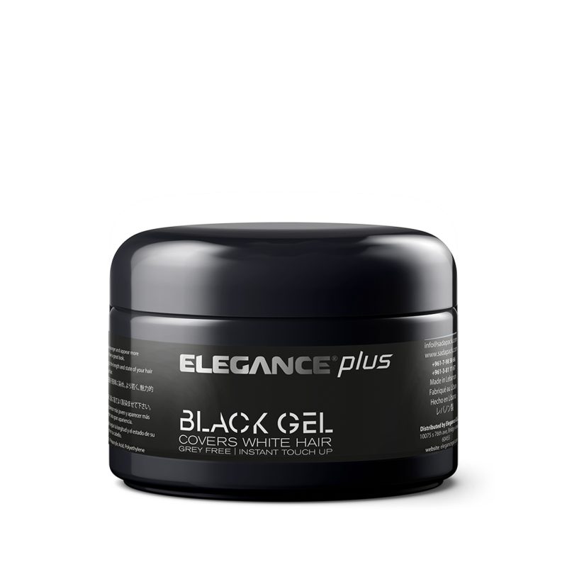elegance blackgel couvre les cheveux blanc 100g