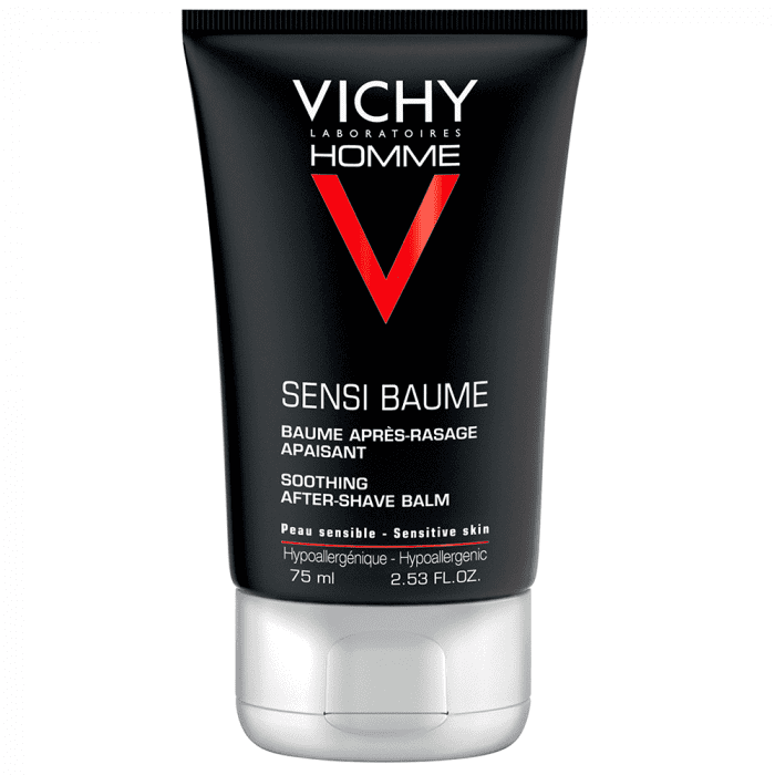 vichy homme baume apres-rasage apaisant sensibaume 75ml
