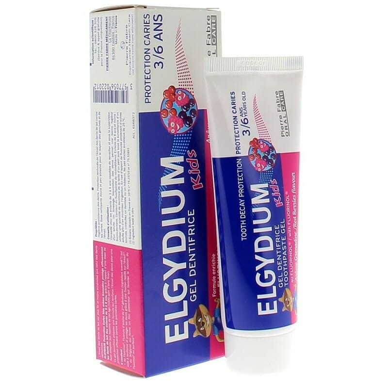 elgydium dentifrice kids grenadine 50ml