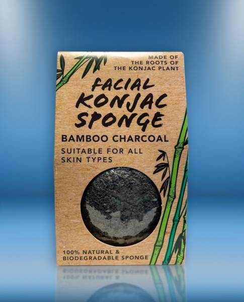 eponge konjac bamboo et charbon ÉPONGE KONJAC BAMBOO ET CHARBON