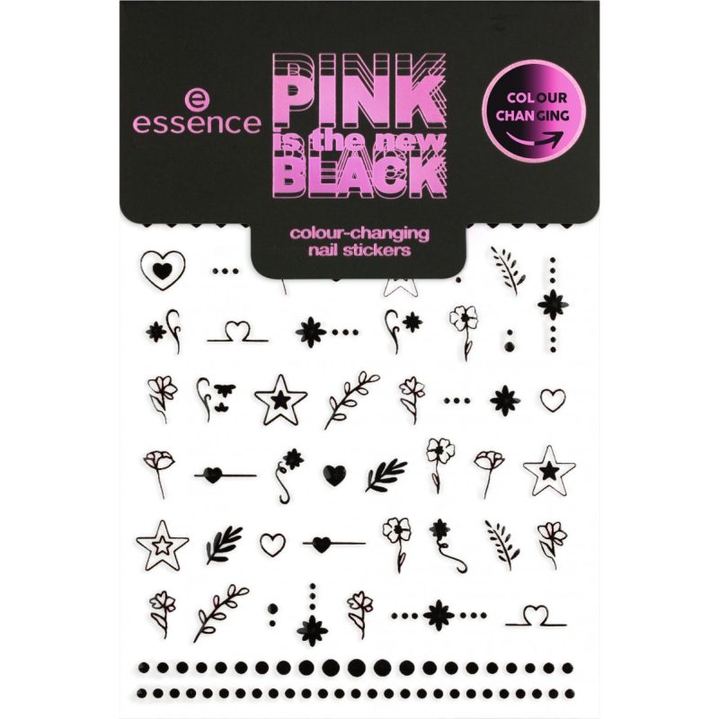 essence pink est le nouveau sticker noir a couleurs changeantes 01