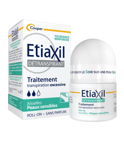 etiaxil detranspirant aisseles peau sensible on rolle 15ml
