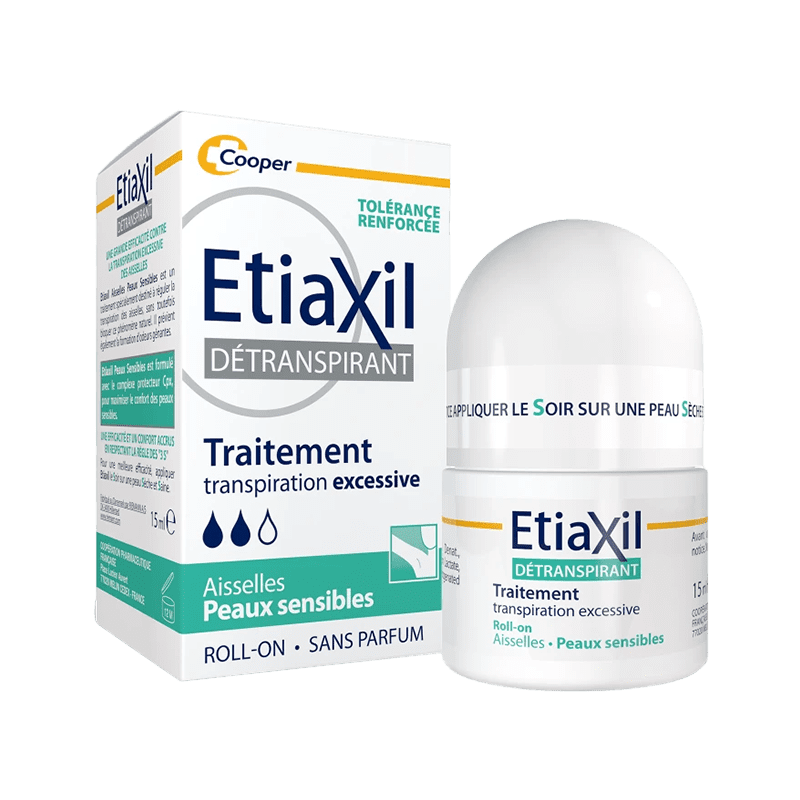 ETIAXIL DETRANSPIRANT AISSELES PEAU SENSIBLE ON ROLLE 15ML