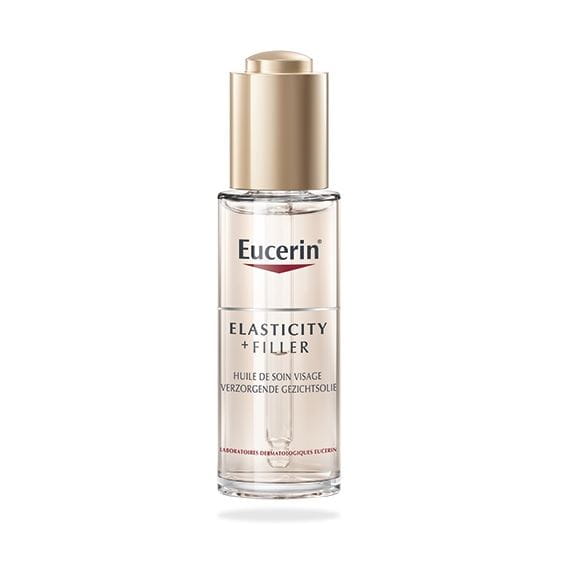 eucerin elasticity + filler huile de soin visage