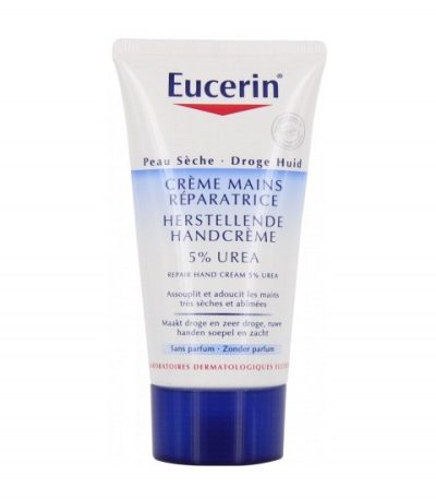 eucerin urearepair plus creme mains 5% d'uree 75 ml
