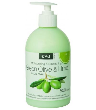 eva savon liquide olive vert et citron vert 500ml