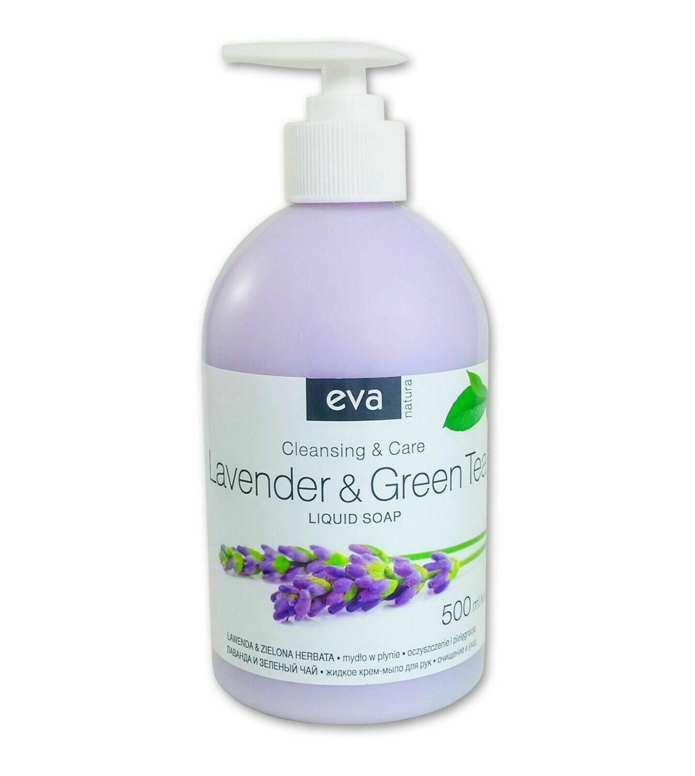 EVA SAVON LIQUIDE LAVENDE &amp; TH&Eacute; VERT 500ML