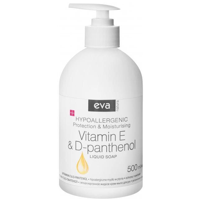 eva savon liquide vitamine e & d 500ml