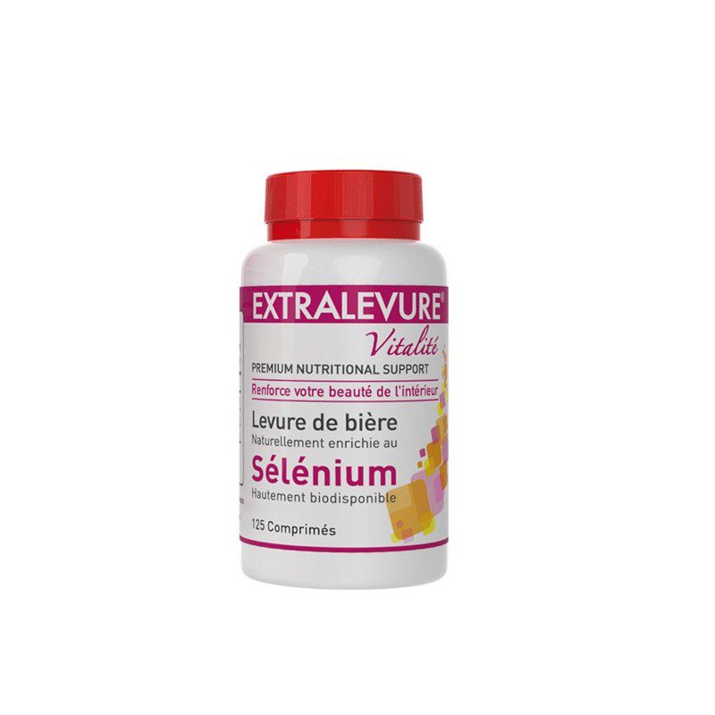 extralevure vitalite selenium 125 comprimes
