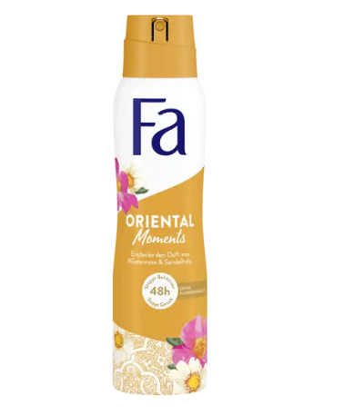 fa deodorant oriental moments 150ml
