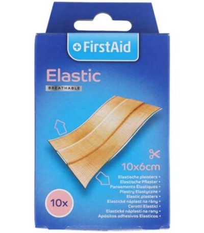 first aid pansements elastiques 10 pcs