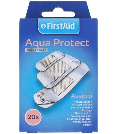 first aid pansement aqua 20 pcs