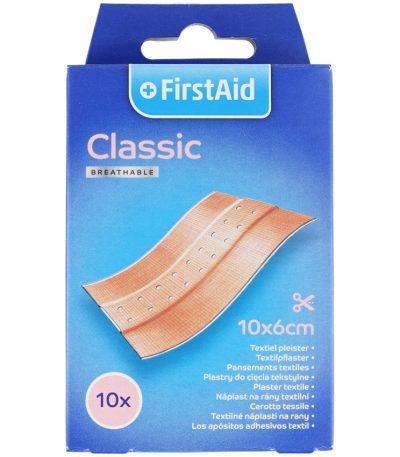 first aid pansement classic 10 pcs