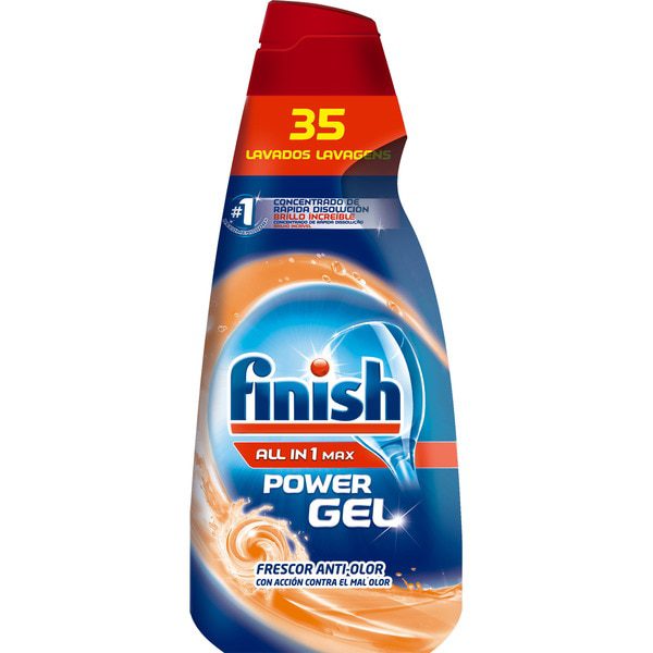 finish all in 1 max power gel 35 - 700ml