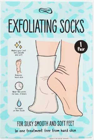 footsteps – chaussettes exfoliantes soin anti callosites