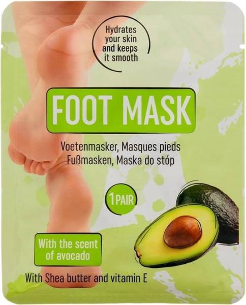 FOOT MASK AVEC BEURE DE KARITE &amp; VITAMINE E 1 PAIR