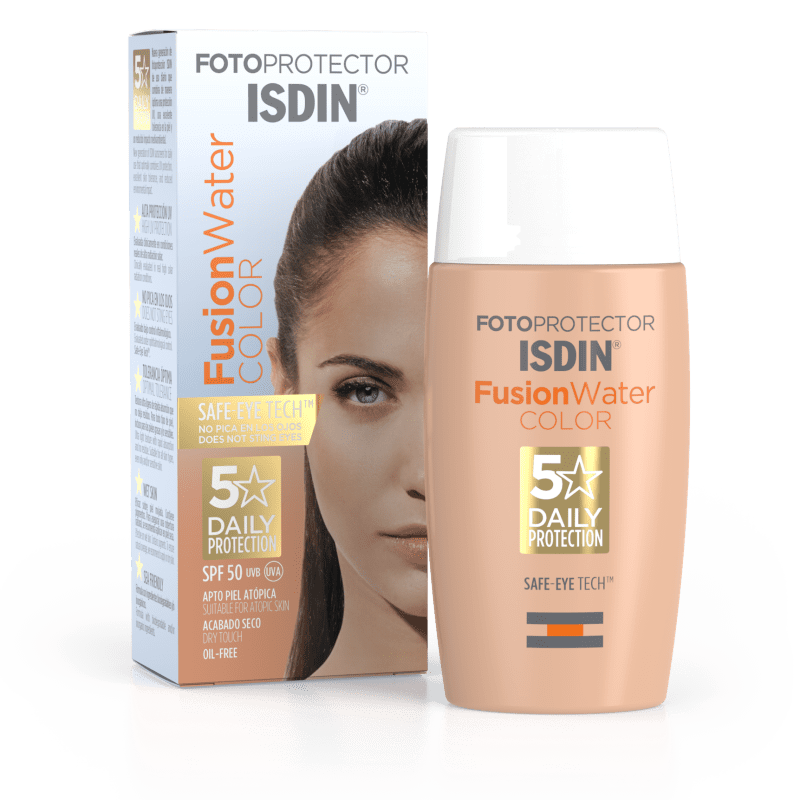 isdn fotoprotector fusion water color spf50