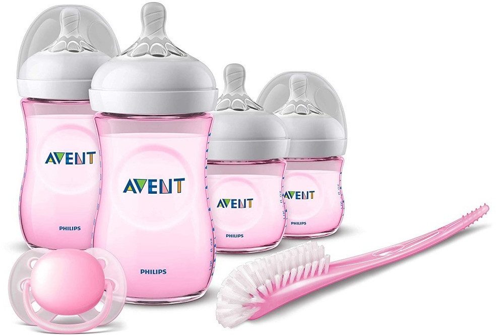 AVENT KIT NOUVEAU-N&Eacute; NATURAL 2.0 PINK