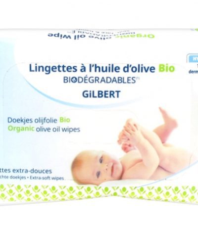 gilbert lingettes a l4huile d4olive bio extra douce 70p