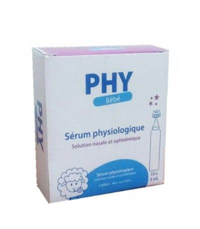 gilbert serum physiologique 5ml boite de 10