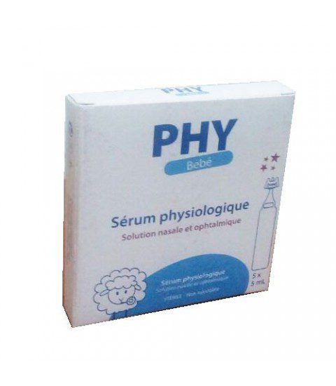 gilbert serum physiologique 5ml boite de 5