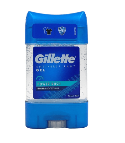 gillette antiperspirant gel power rush 70ml
