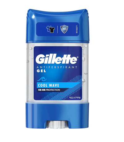 gillette cool wave deodorant clear gel - 70 ml