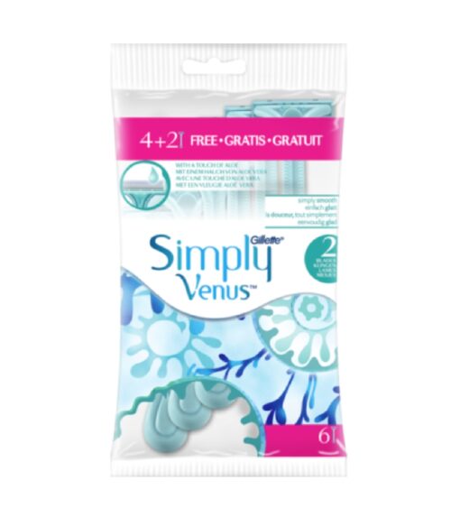 gillette simply venus x4