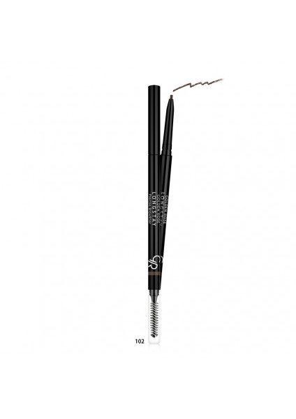 golden rose crayon lons+gstay waterproof pour les sourcils gr-n 102