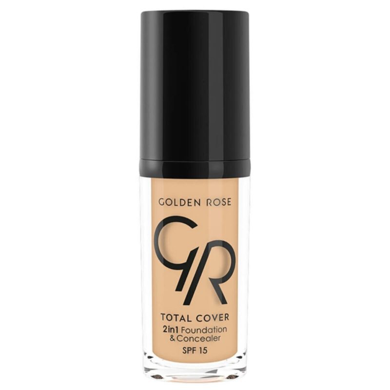 golden rose fdt et correcteur total cover 2 in 1 gr n°10