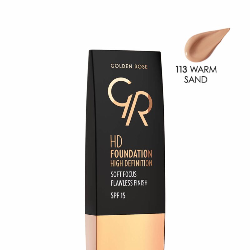 golden rose fond de teint hd gr n°113