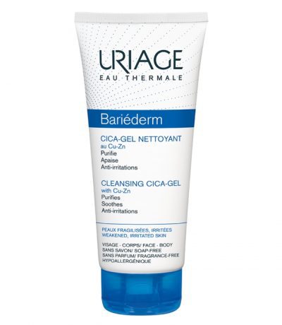 uriage bariederm cica-gel nettoyant
