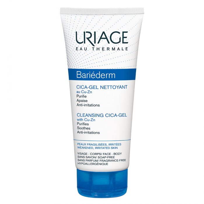 uriage bariederm cica-gel nettoyant