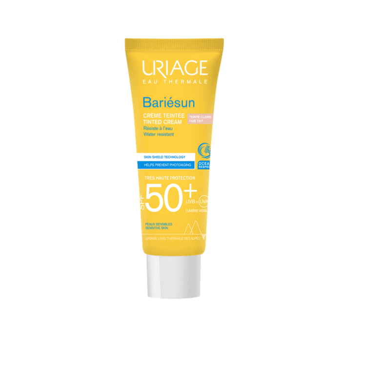 uriage bariesun creme teintee claire spf 50+ 50ml