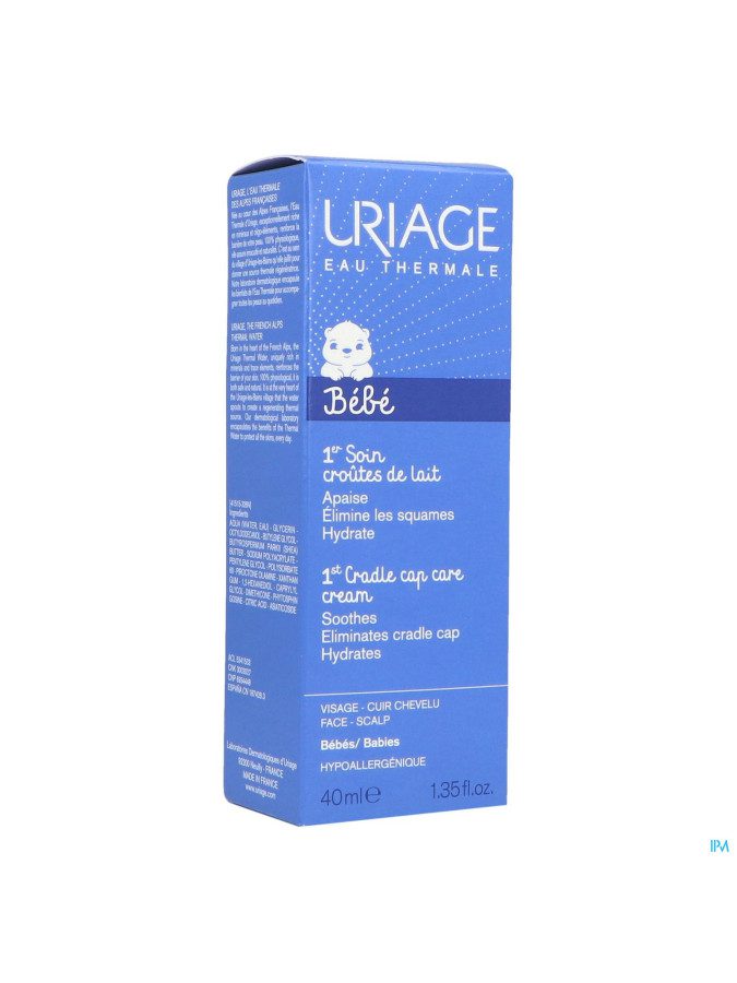 URIAGE BEBE 1ER SOIN CROUTE DE LAIT 40ML