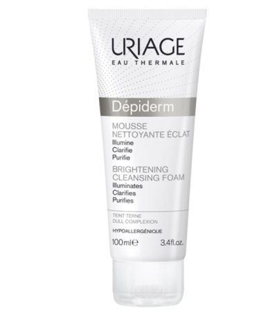 uriage depiderm mousse nettoyante eclat 100ml