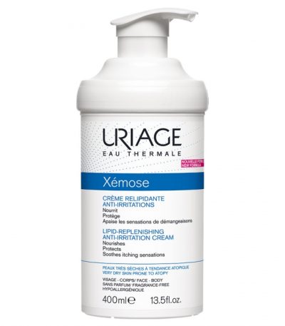 uriage xemose creme relipidante anti irritation 400ml