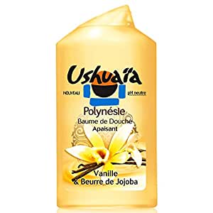 ushuaia gel douche vanille et jojoba