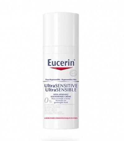 eucerin ultra sensitive kalmerende creme soin apaisant, 50ml
