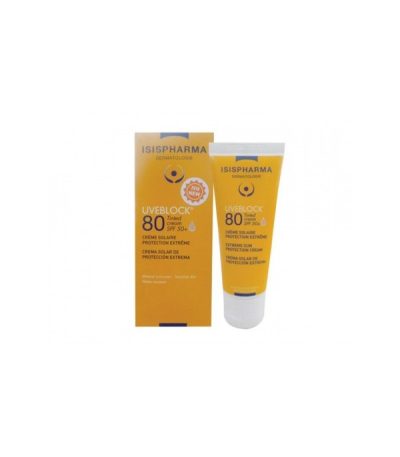 isispharma uveblock spf 80 teinte 40ml