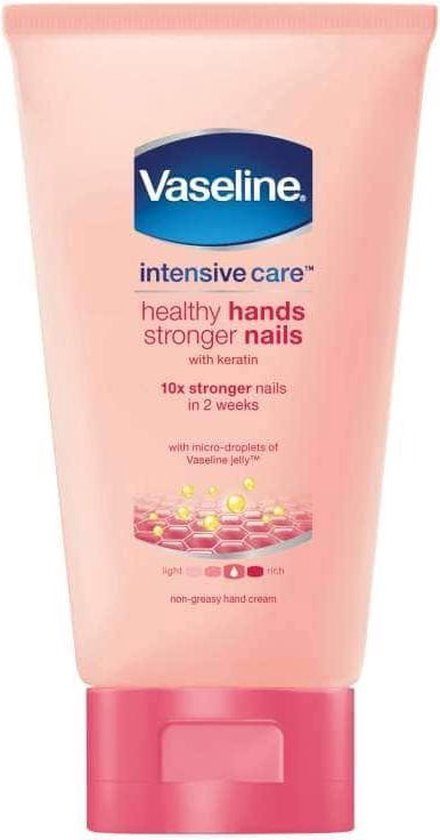 Vaseline Cr&egrave;me Intensive Mains et Renforcement des Ongles 75 ml