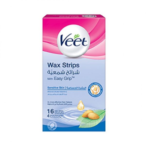 veet bandes cire 12pcs