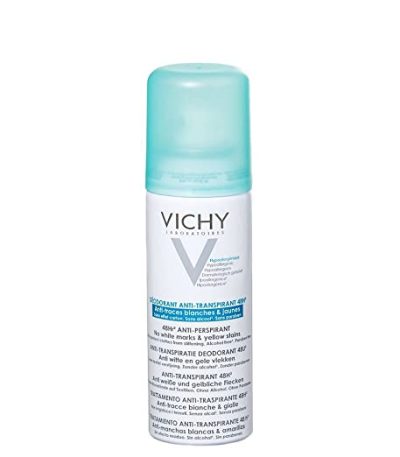 vichy deodorant aerodol anti-traces blanches et jaunes