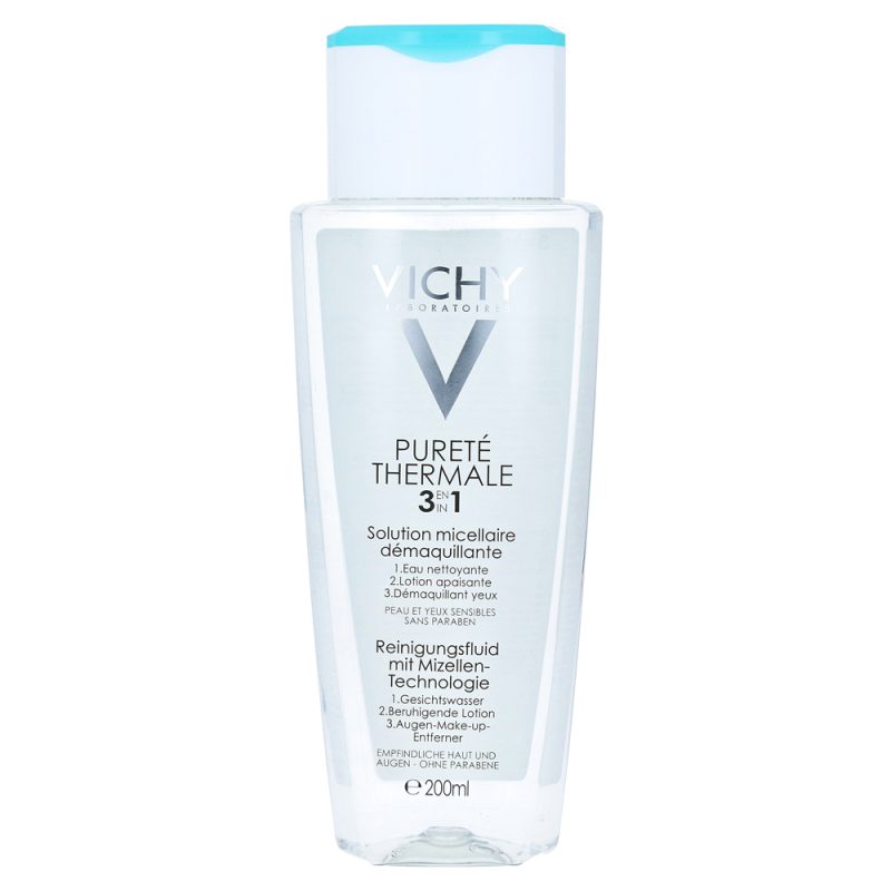 vichy purete thermale 3en1 fluide nettoyant 200ml