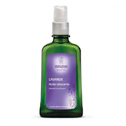 weleda huile relxante lavande 100ml